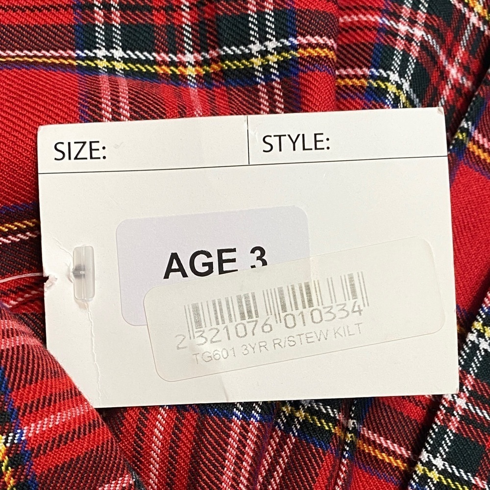 Glen Appin of Scotland Kids Tartan Plaid Kilt Skirt - Picture 3 of 6